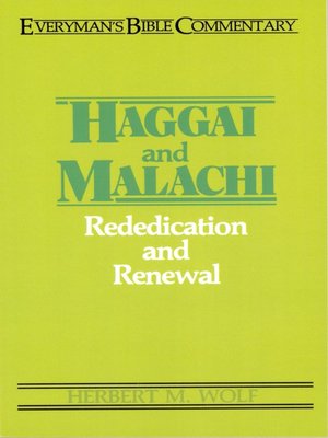 cover image of Haggai & Malachi- Everyman's Bible Commentary